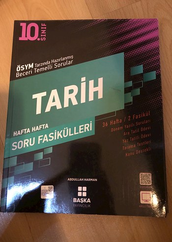 10. Sınıf Tarih Beceri Temelli Soru Fasikülleri