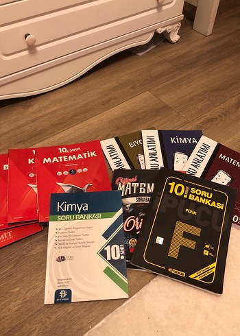 10. Sınıf Matematik ve Kimya Soru Bankası Seti