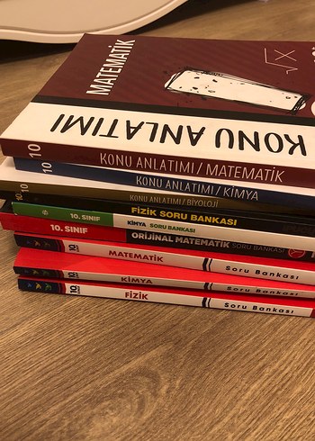Beden 10. Sınıf Matematik ve Kimya Soru Bankası Seti