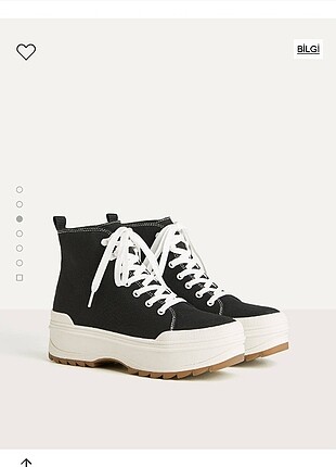 bershka spor ayakkabı converse yüksek taban