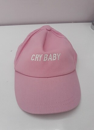 cry baby pembe cap şapka 
