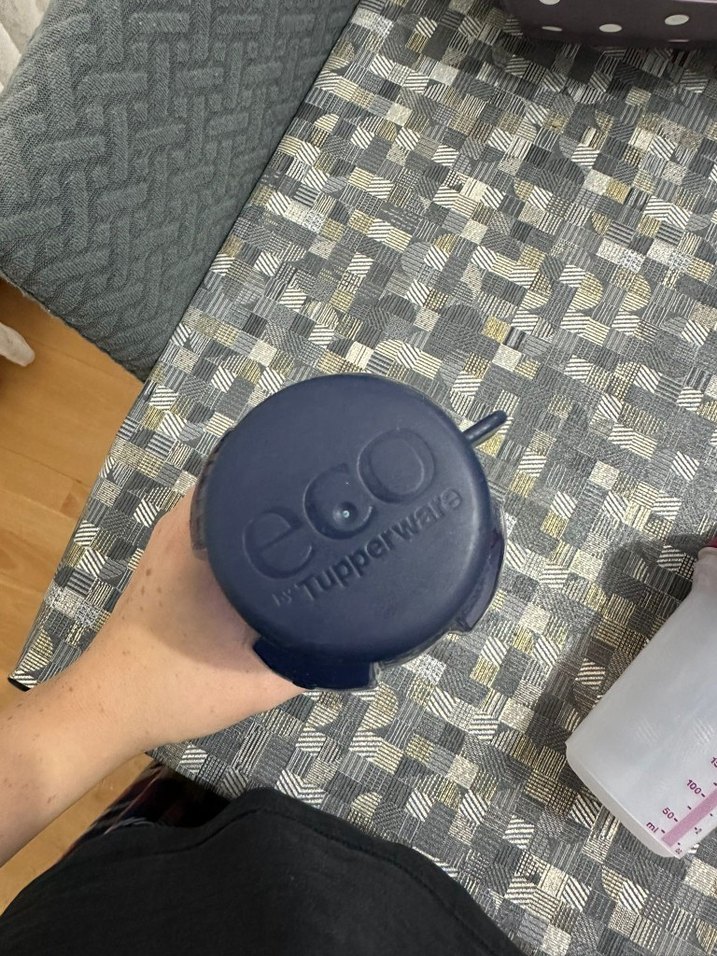 Lacivert Bebek Biberonu - Görsel 2