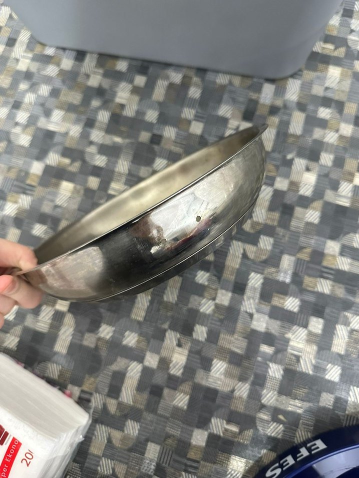 Kahverengi Bakır Görünümlü Tava - Görsel 2