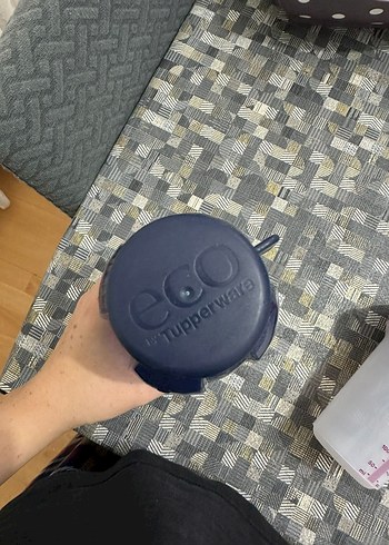 Tupperware Lacivert Biberonu - Görsel 2