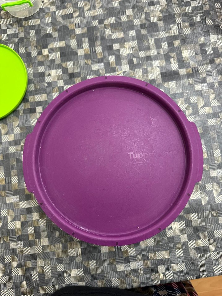 Katlanabilir Mor Plastik Saklama Kabı - Görsel 2