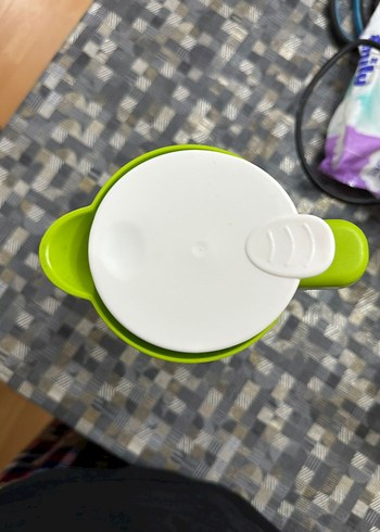 Yeşil Meyve Desenli Cam Sıkacak - Görsel 2