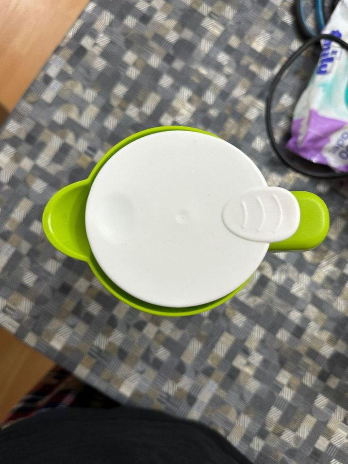 Yeşil Meyve Desenli Cam Sıkacak - Görsel 2