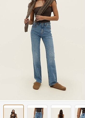 Stradivarius Stradivarius d98 Straight vintage jean