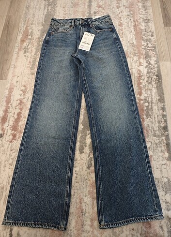 Stradivarius d92 straight wide pantolon 