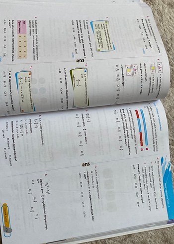 Beden Renk TYT ens yayınları Matematik Soru Bankası