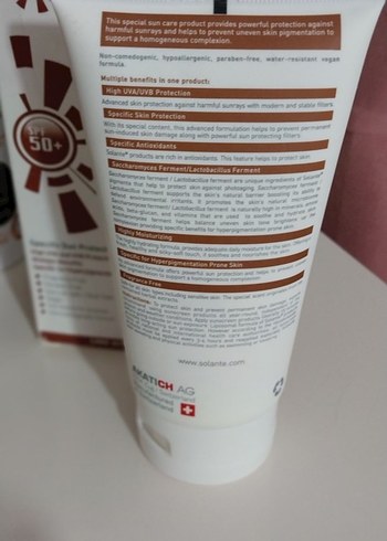 Solante Pigmenta SPF 50+ Güneş Koruyucu Losyon - Görsel 3