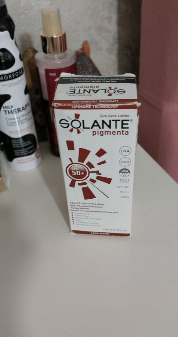 Solante Pigmenta SPF 50+ Güneş Koruyucu Losyon - Görsel 4