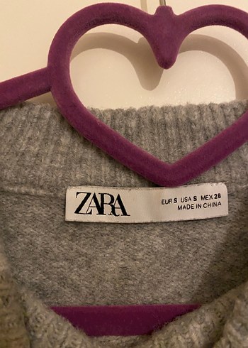 Zara Crop Kazak - Görsel 2