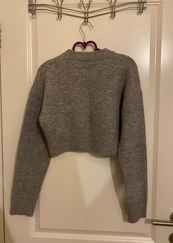 Zara Crop Kazak - Görsel 3