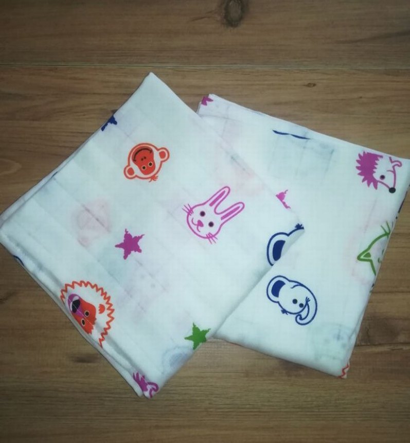 Renkli müslin Bebek Battaniyesi takımı - Görsel 2