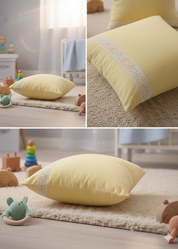 Pastel Sarı Bebek Beşiği - Görsel 3