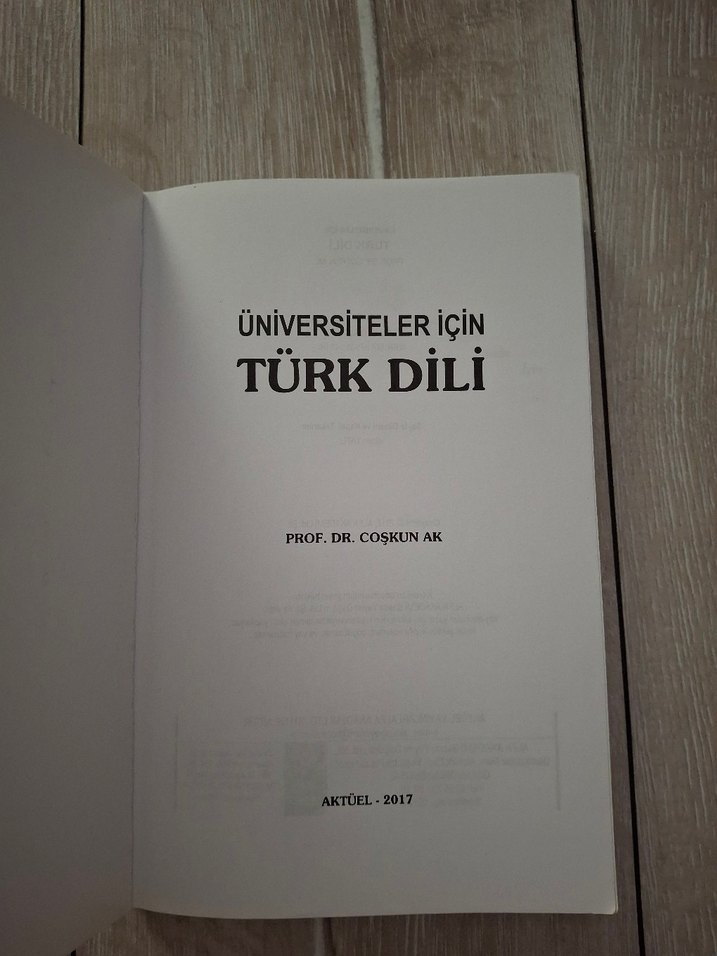 Üniversiteler İçin Türk Dili Kitabı - Görsel 2