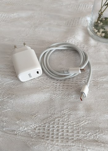 ORİJİNAL DEJI Telefon Şarj Adaptörü + 100W destekli Kablo - Görsel 2