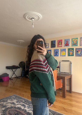 universal Beden haki Renk Kadın Midi Boy vintage ceket