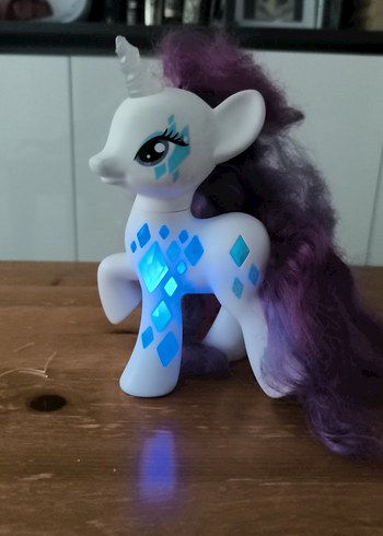 Mor Saçlı Unicorn Figür my little pony rarity