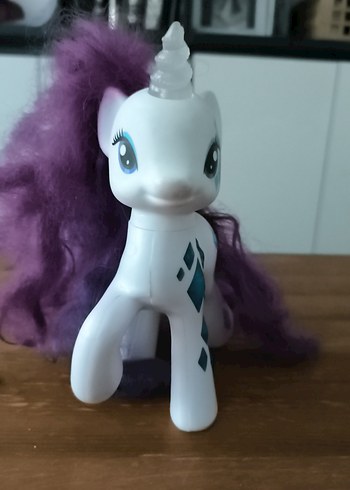 Beden Renk Mor Saçlı Unicorn Figür my little pony rarity