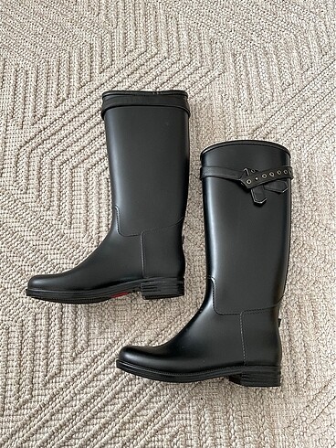 39 Beden siyah Renk Nine West Yağmur Çizmesi