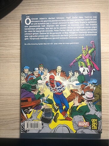  Spiderman klasik seri cilt 3