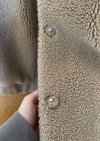s Beden camel Renk Zara Peluş Kadın Ceket