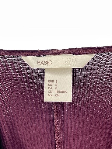 s Beden bordo Renk H&M Kısa Elbise %70 İndirimli.