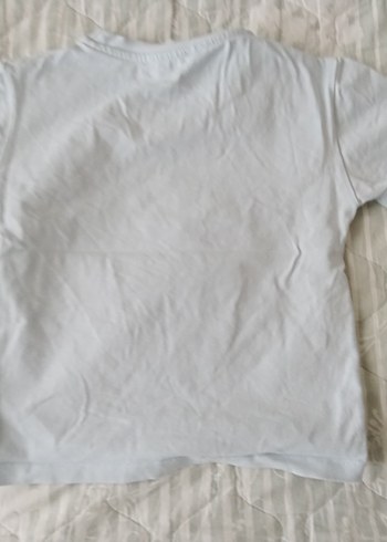 Mavi Baskılı Erkek Çocuk Tişörtü - Görsel 2