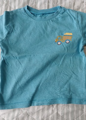 Mavi Erkek Çocuk Düğmeli Sweatshirt - Görsel 3