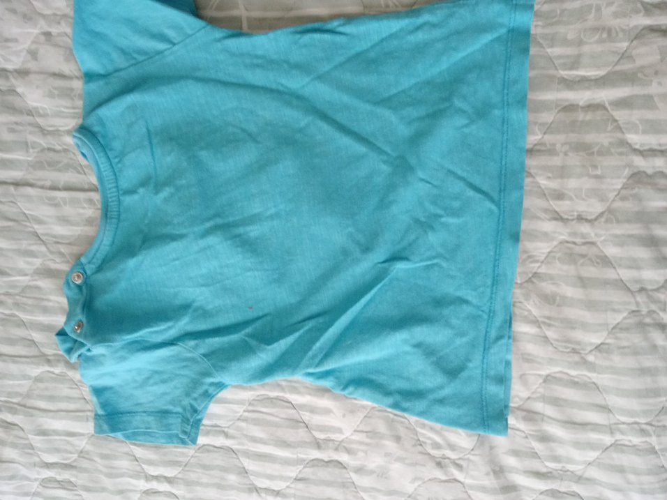 Mavi Erkek Çocuk Düğmeli Sweatshirt - Görsel 4