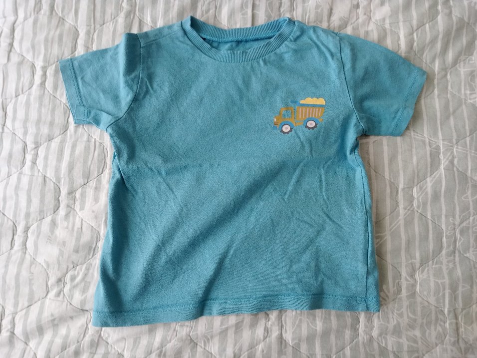 Mavi Erkek Çocuk Düğmeli Sweatshirt - Görsel 3