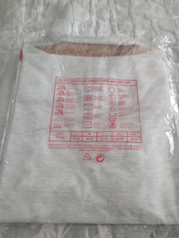 Gri Erkek Polo Tişört Kısa Kollu - Görsel 3