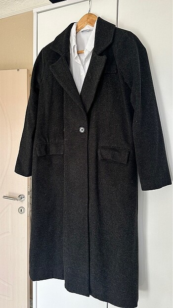 Diğer Oversize kaşe kaban