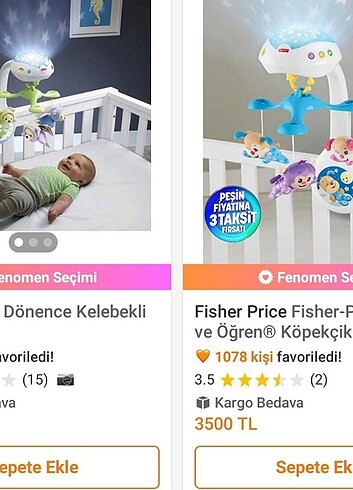 Fisher price müzikli kumandalı dönence  - Görsel 2