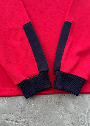 Corteiz kırmızı uzun kollu forma - Görsel 5