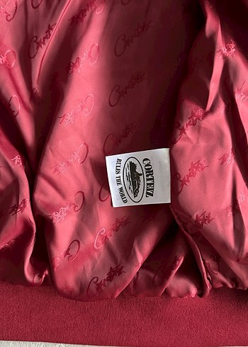 Corteiz VVS Velour Kırmızı Zip Up - Görsel 8