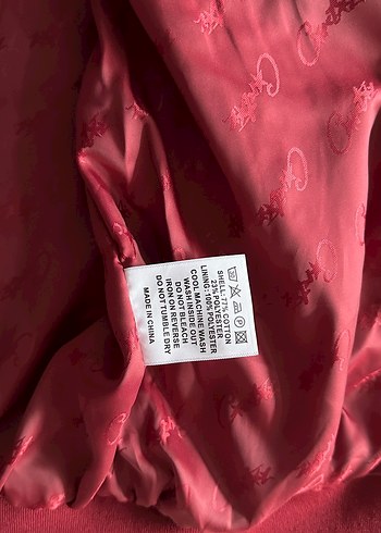 Corteiz VVS Velour Kırmızı Zip Up - Görsel 9