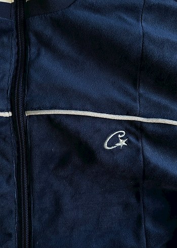 Corteiz VVS Velour Lacivert Hırka - Görsel 3