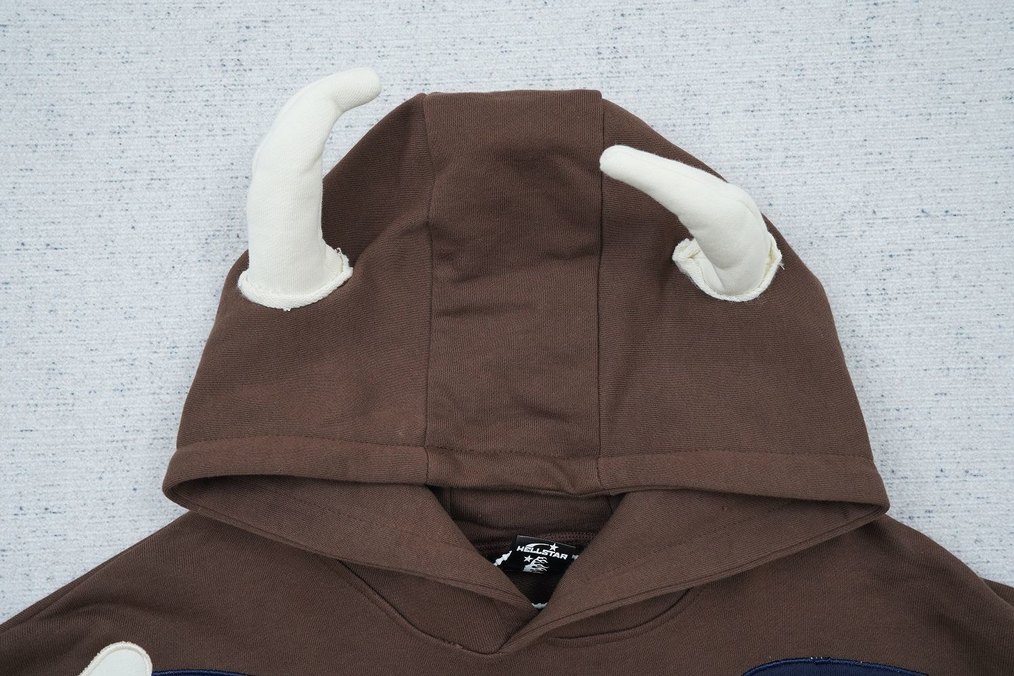 Hellstar Studios Airbrushed Bones Hoodie - Görsel 3