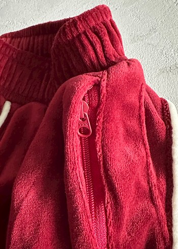 Corteiz VVS Velour Kırmızı Eşofman Altı - Görsel 3