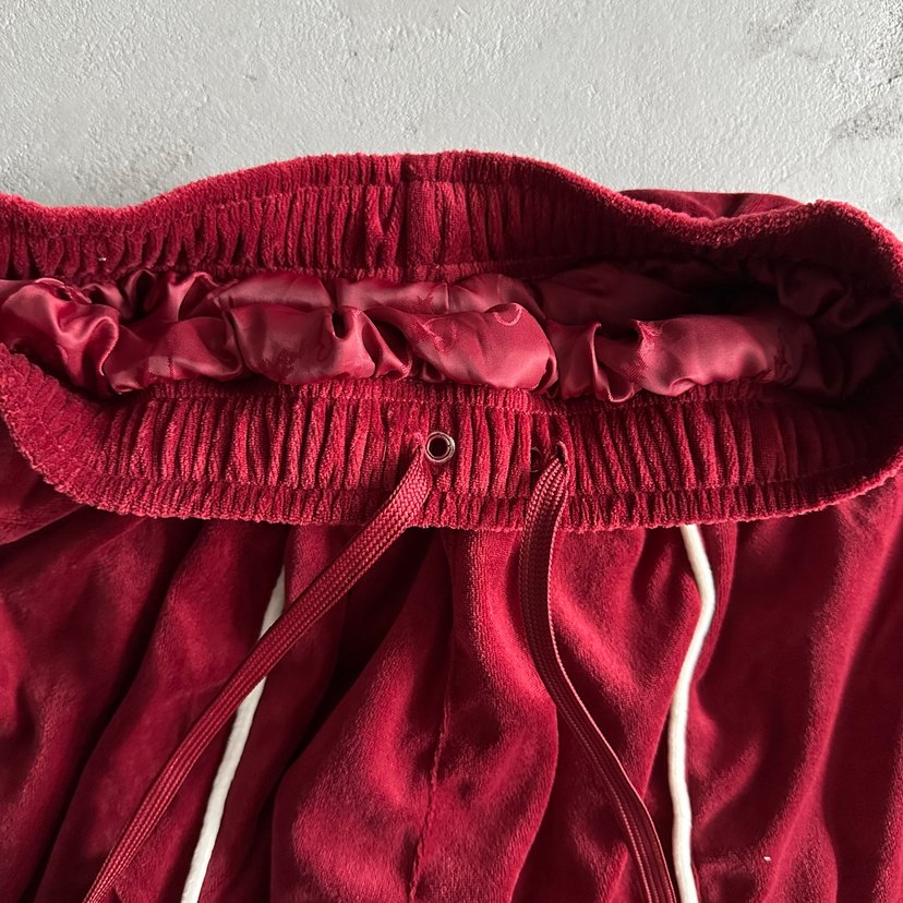 Corteiz VVS Velour Kırmızı Eşofman Altı - Görsel 5