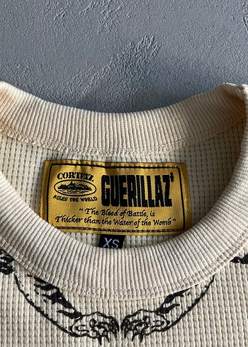 Corteiz Twin Tigers Waffle Longsleeve Tshirt - Görsel 3