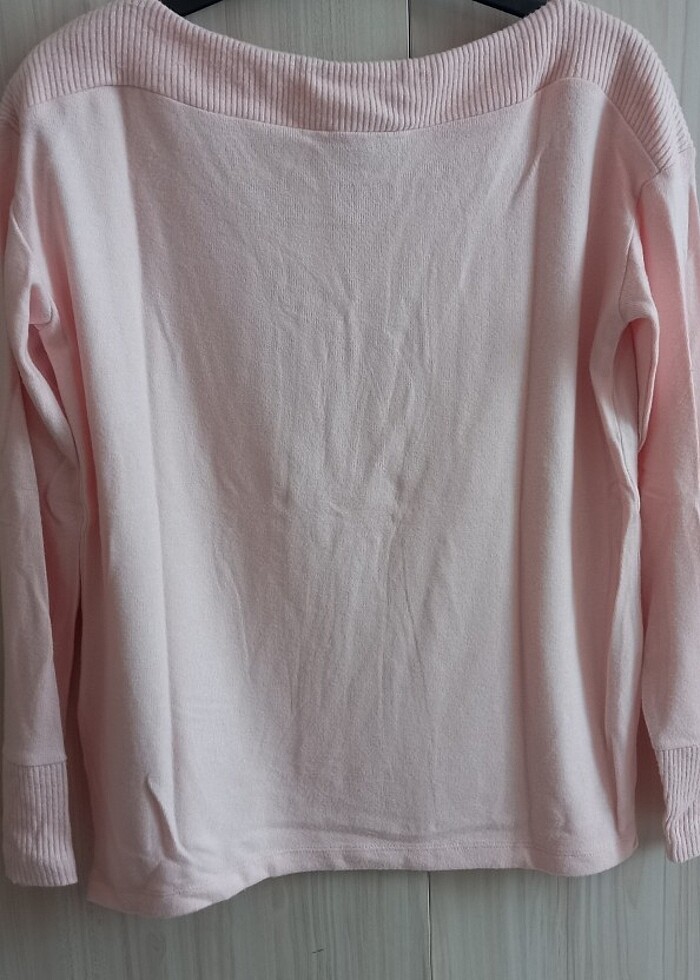 Mavi jeans kazak - Görsel 3