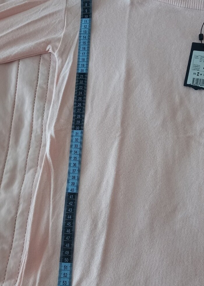 Mavi jeans kazak - Görsel 5