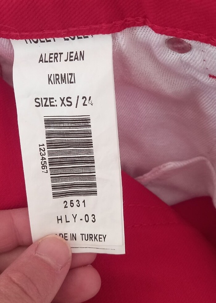 Bayan jean pantalon - Görsel 2