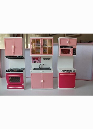 Barbie evi mutfak mobilya