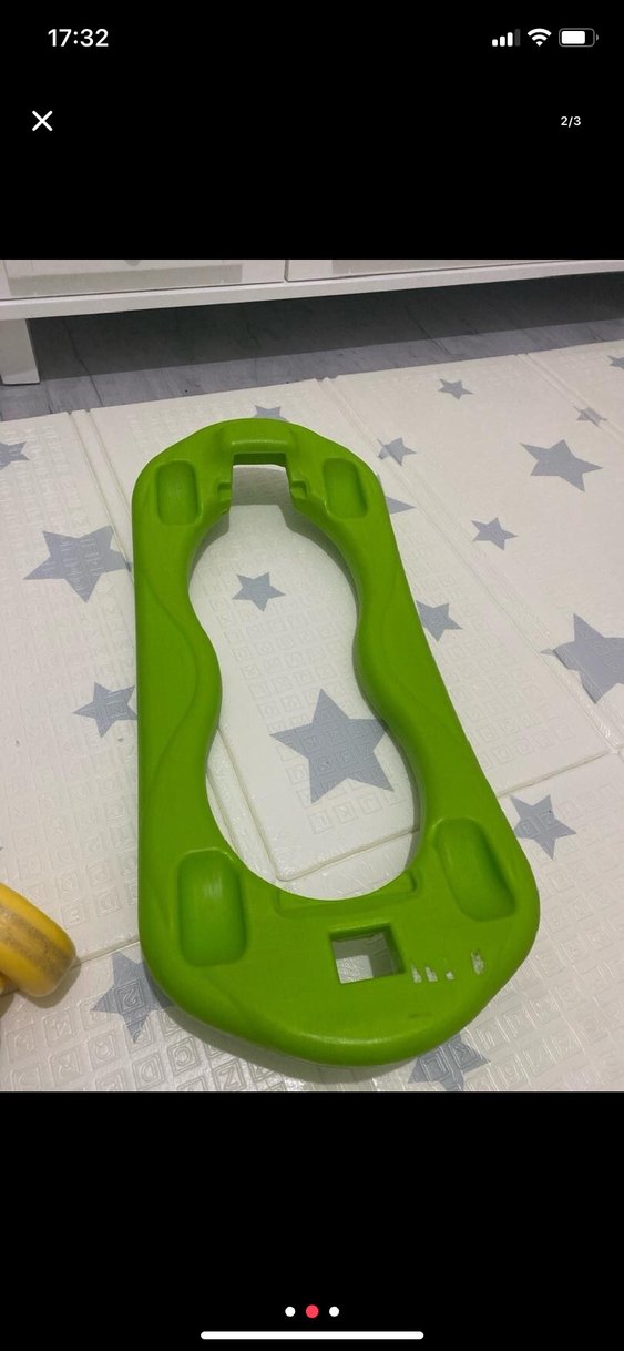 Beyaz Çocuk Sallanan At Oyuncak - Görsel 2