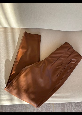 zara deri pantolon - Görsel 5